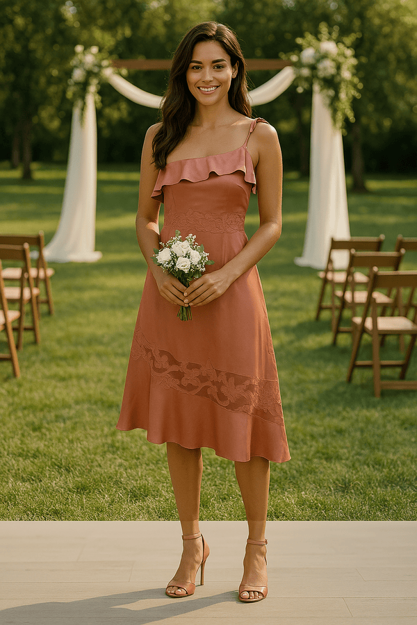 Poly Satin Applique Mesh